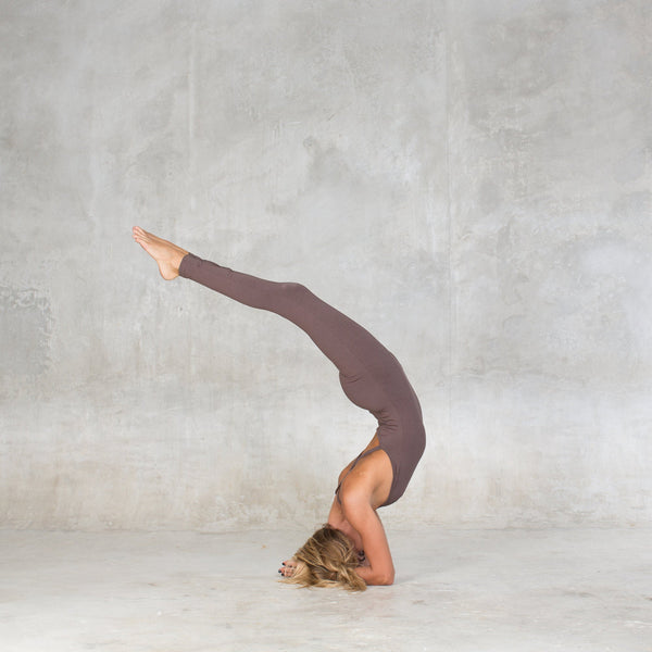 Bamboo XO jumpsuit - SATI CREATION - Jumpsuits - active wear - black catsuit - dance