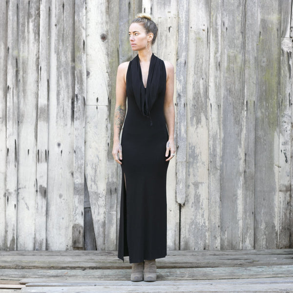 Ayela Dress - SATI CREATION - Dress - Black dress - Boho - Cowl neck dress