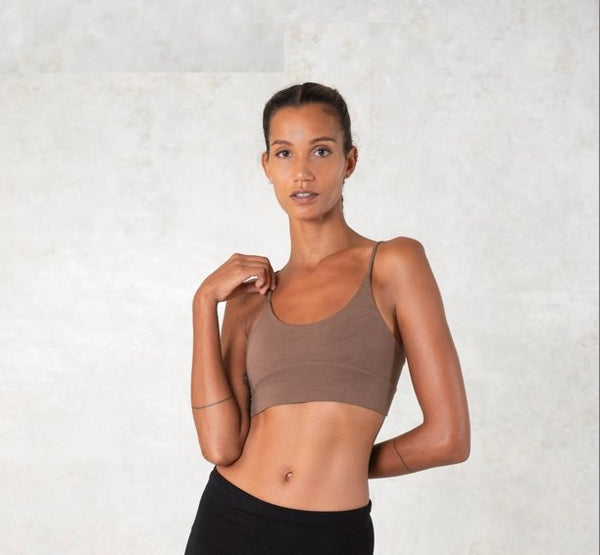Bamboo bra / Set of 2 - SATI CREATION - tops - active wear - Bamboo bra - bamboo clothing