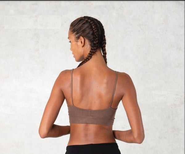 Bamboo bra / Set of 2 - SATI CREATION - tops - active wear - Bamboo bra - bamboo clothing