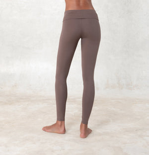 Bamboo Fold Over leggings - SATI CREATION - Pants - active wear - Bamboo - bamboo clothing