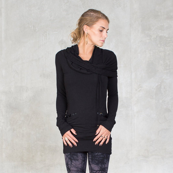 Bamboo tunic - SATI CREATION - Long sleeve - active wear - Boho - boho top