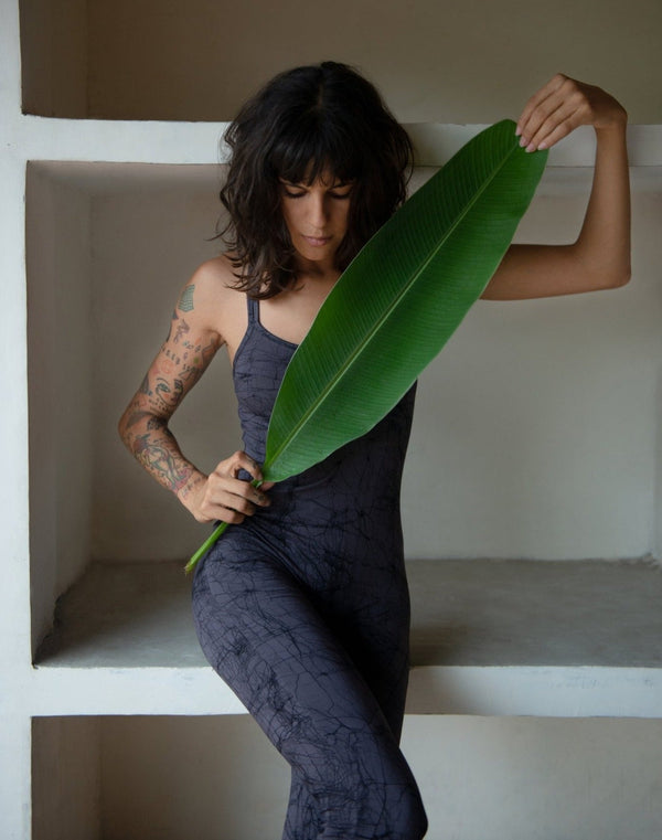 Bamboo XO jumpsuit - SATI CREATION - Jumpsuits - active wear - bamboo clothing - bodysuit