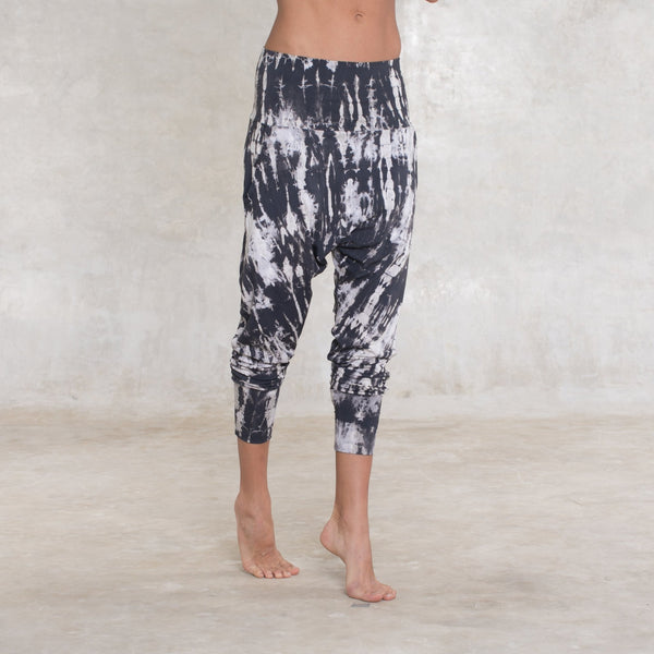 Batik Long Drop pants - SATI CREATION - Pants - active wear - Bamboo - bamboo clothing