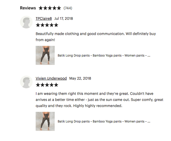 reviews of harem yoga pants with a tie-dye pattern