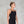 Load image into Gallery viewer, Corset - SATI CREATION - tops - Black Bamboo top - Boho - corset top