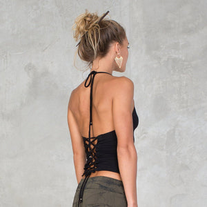 Corset - SATI CREATION - tops - Boho - Halter top - tank top