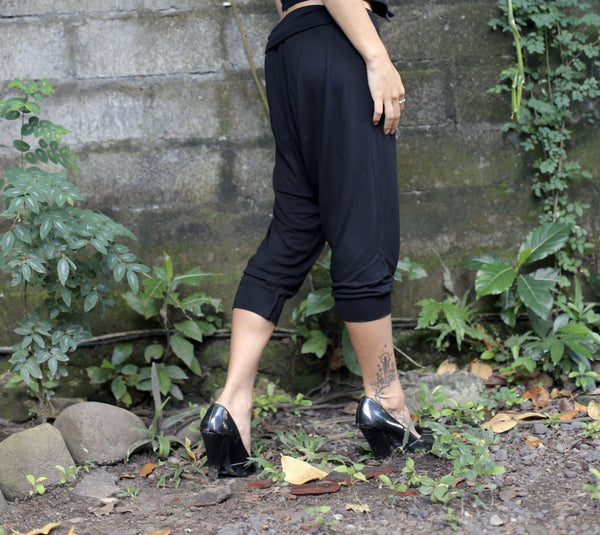 Drop pants - SATI CREATION - Pants - active wear - Bamboo - bamboo clothing