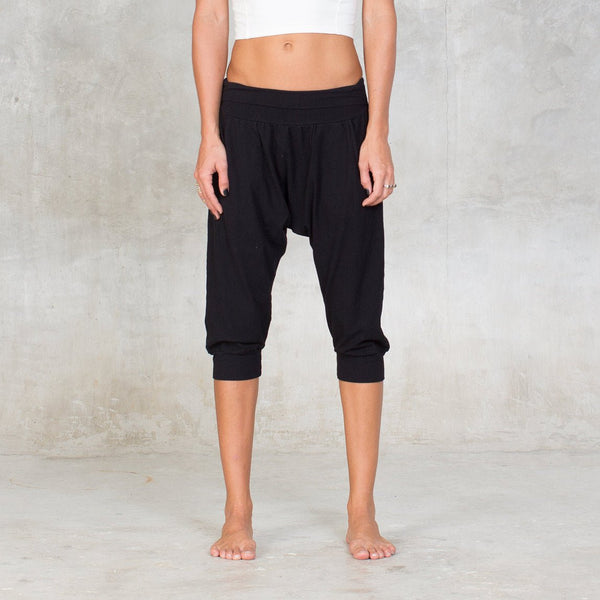 Drop pants - SATI CREATION - Pants - Bamboo - bamboo clothing - Capri
