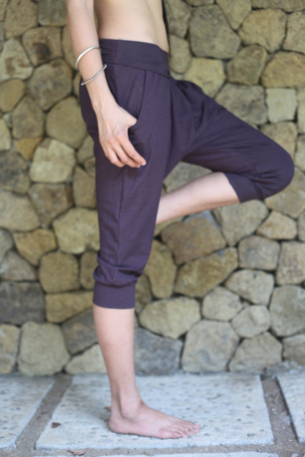 Drop pants - SATI CREATION - Pants - Bamboo - bamboo clothing - Capri