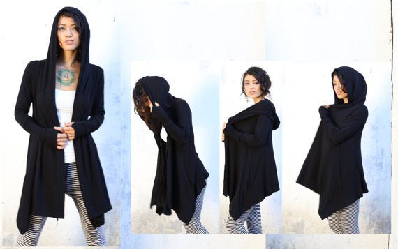 Hooded Shrug - Bamboo Terry - SATI CREATION - Hoodie - Bamboo - bamboo clothing - bamboo hoody