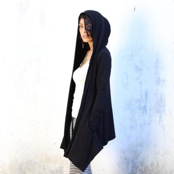 Hooded Shrug - Bamboo Terry - SATI CREATION - Hoodie - Bamboo - bamboo clothing - bamboo hoody
