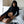 Load image into Gallery viewer, Infinity Shrug - SATI CREATION - Long sleeve - black wrap - cardigan - certified organic clothing