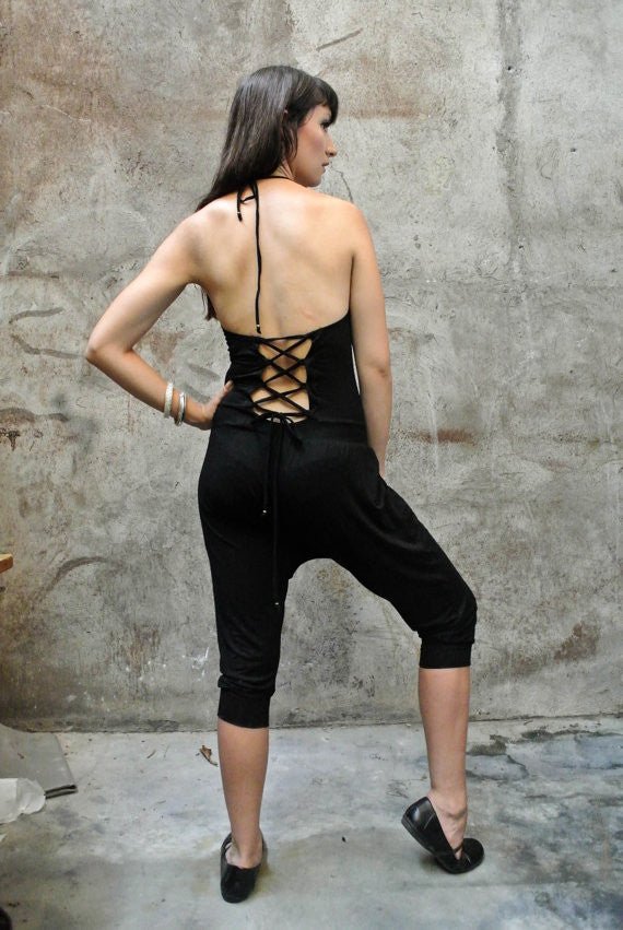 Jumpsuit Corset - SATI CREATION - Jumpsuit - active wear - alternative fashion - Bamboo