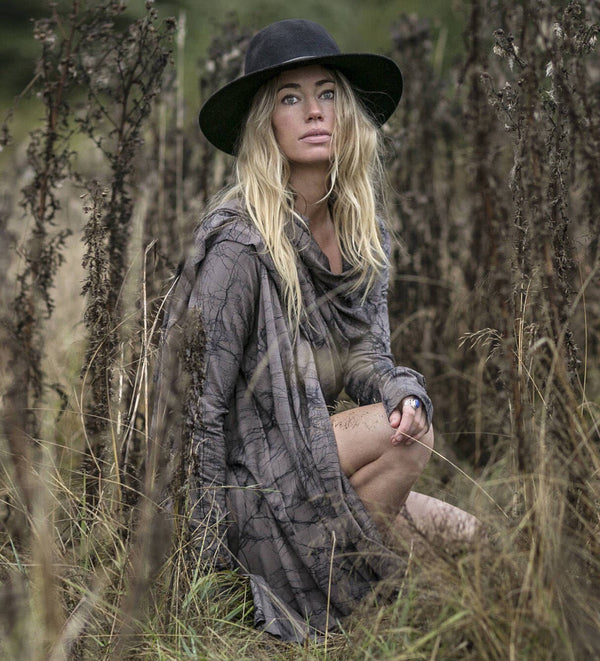 Long open shrug - SATI CREATION - Long sleeve - Bamboo - bamboo clothing - Boho