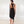 Load image into Gallery viewer, Organic cotton asymmetrical dress - SATI CREATION - Dress - basic dress - black asymmetrical dress - black dress