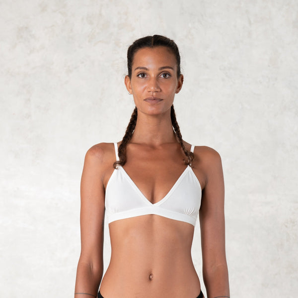 Organic cotton Bra / Set of 2 - SATI CREATION - tops - active wear - Boho - eco-intimates