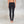 Load image into Gallery viewer, Organic Cotton Fold Over leggings - SATI CREATION - Pants - active wear - black leggings - eco-friendly