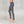 Load image into Gallery viewer, Organic Cotton Fold Over leggings - SATI CREATION - Pants - active wear - black leggings - eco-friendly