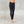 Load image into Gallery viewer, Organic Cotton Fold Over leggings - SATI CREATION - Pants - active wear - black leggings - eco-friendly
