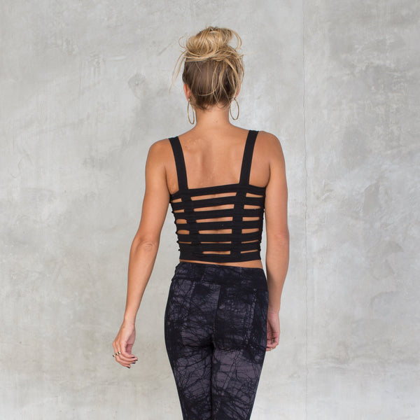 Organic Cotton Strap Top - SATI CREATION - Tops - boho top - certified organic clothing - festival wear