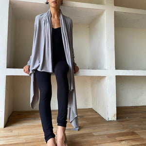 Oversized Shrug - SATI CREATION - Long sleeve - certified organic clothing - ethical clothing - long sleeve wrap