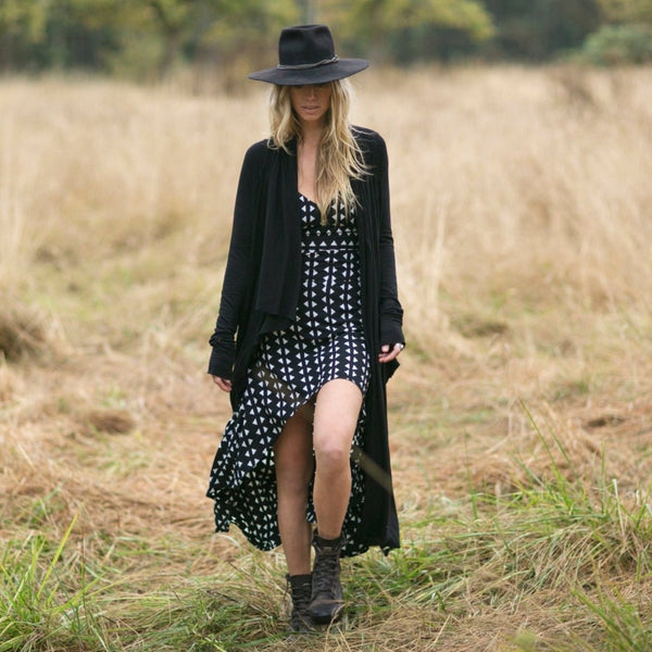 Oversized Shrug - SATI CREATION - Long sleeve - certified organic clothing - ethical clothing - long sleeve wrap