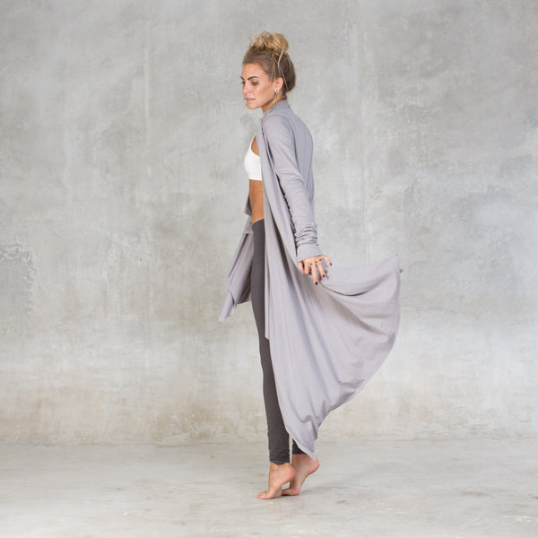 Oversized Shrug - SATI CREATION - Long sleeve - certified organic clothing - ethical clothing - long sleeve wrap