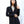 Load image into Gallery viewer, Pleiades dress - SATI CREATION - women's tops - alternative fashion - Bamboo dress - Black dress