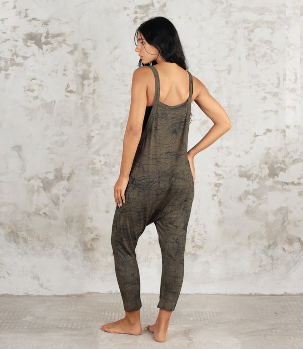 Cocoon jumpsuit - Batik