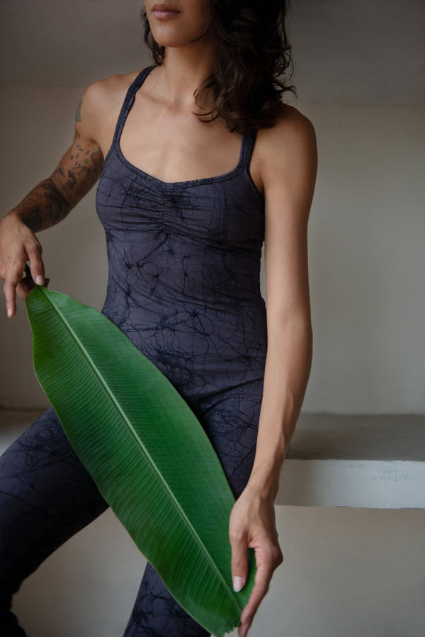 Bamboo XO jumpsuit - SATI CREATION - Jumpsuits - active wear - bamboo clothing - bodysuit