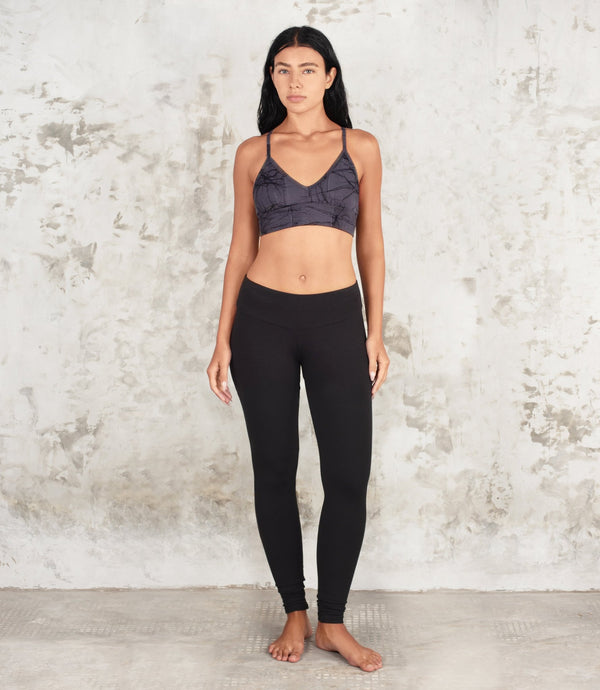 Organic cotton leggings - SATI CREATION - women's leggings - active wear - Lounge Wear - Organic cotton clothing