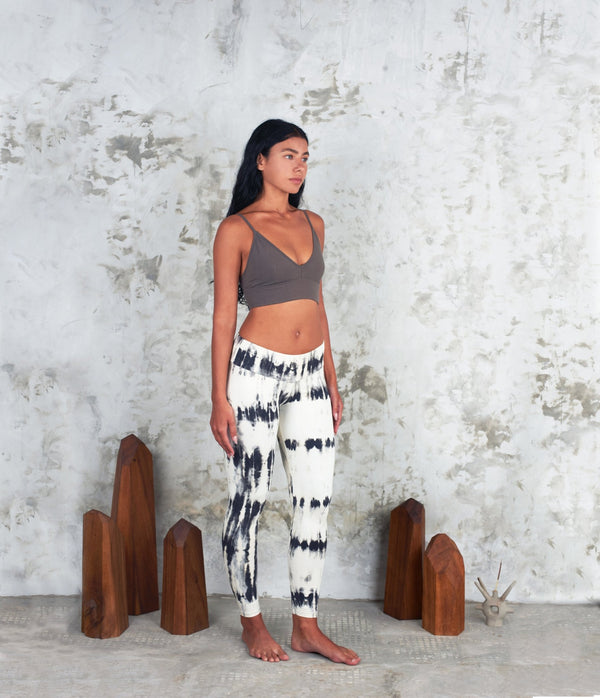 Organic cotton leggings - SATI CREATION - women's leggings - active wear - Lounge Wear - Organic cotton clothing