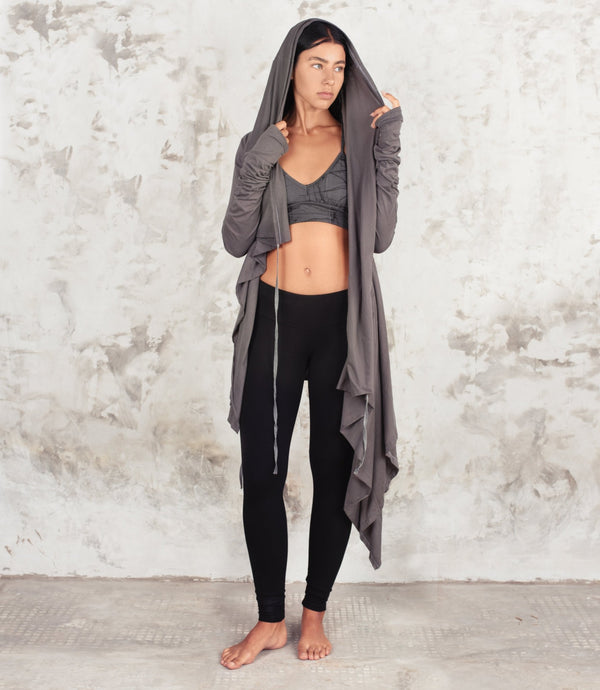 Oversized Shrug - SATI CREATION - Long sleeve - certified organic clothing - ethical clothing - long sleeve wrap