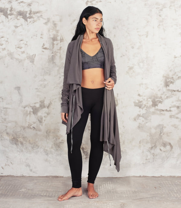 Oversized Shrug - SATI CREATION - Long sleeve - certified organic clothing - ethical clothing - long sleeve wrap