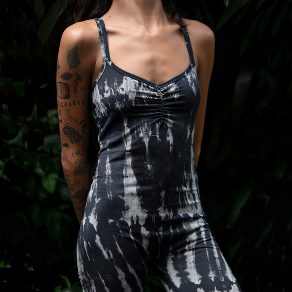 Bamboo XO jumpsuit - SATI CREATION - Jumpsuits - active wear - bamboo clothing - bodysuit