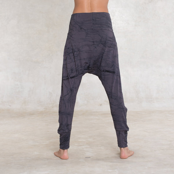 Batik Long Drop pants - SATI CREATION - Pants - active wear - Bamboo - bamboo clothing