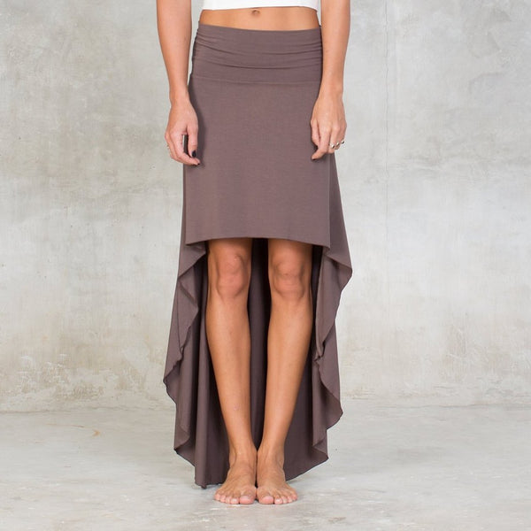 High Low Skirt - SATI CREATION - Skirt - Bamboo - bamboo clothing - bamboo skirt