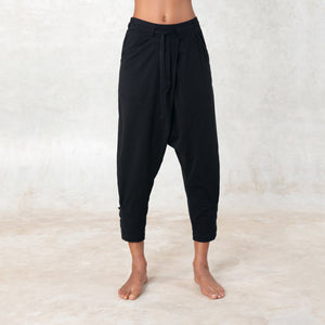 Makaira pants - SATI CREATION - Pants - black harem pants - Boho - ethical clothing