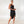 Load image into Gallery viewer, Organic cotton asymmetrical dress - SATI CREATION - Dress - basic dress - black asymmetrical dress - black dress
