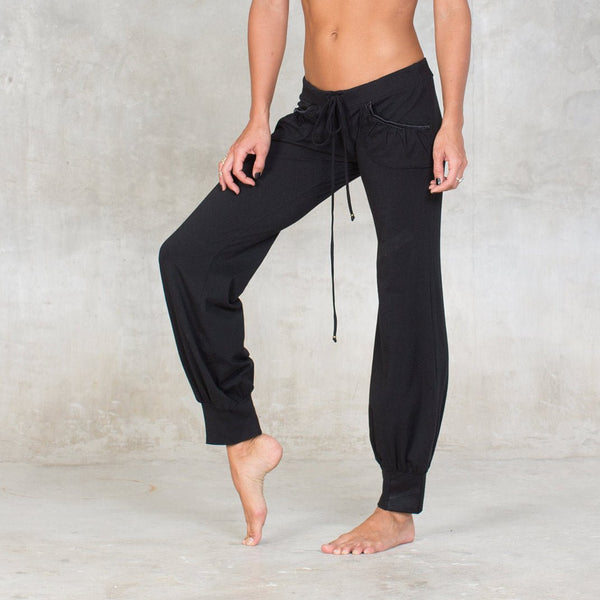 Organic Cotton Sati Pants - SATI CREATION - Pants - active wear - Aladin pants - Capri