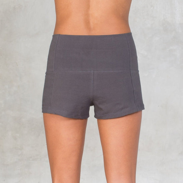 Organic Cotton Yoga Shorts - SATI CREATION - Pants - active wear - ethical clothing - Lounge Wear